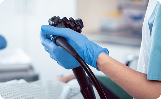 FEATURE 01 痛み・苦痛を抑えた内視鏡検査