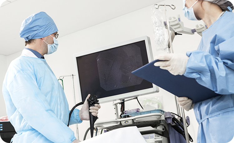 FEATURE 03 快適さ・負担軽減を意識した内視鏡検査